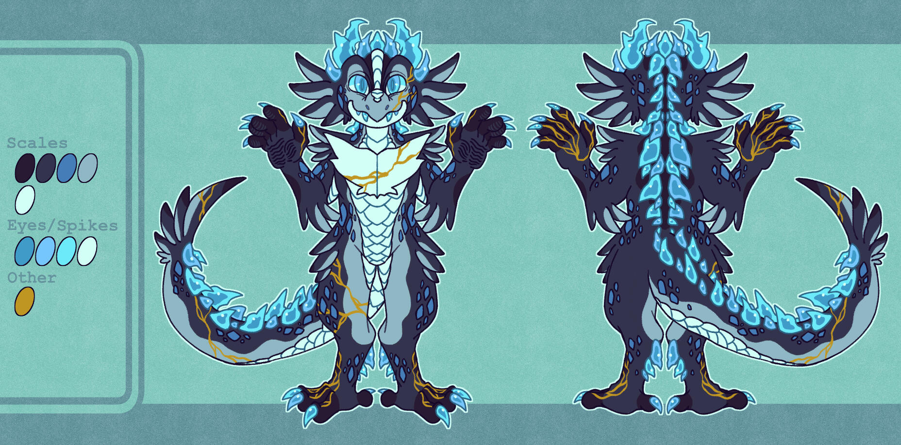 Gold Crystal Dragon ref